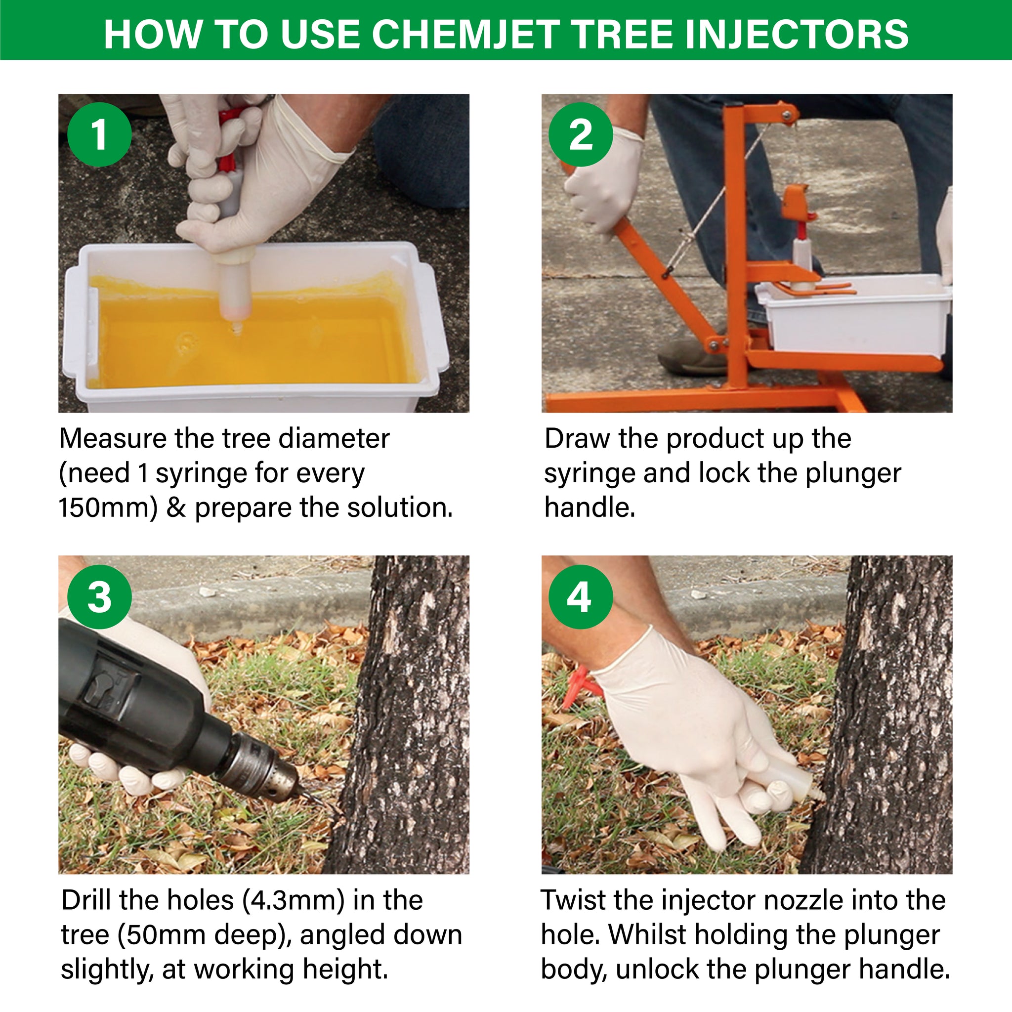 Chemjet Tree Injectors - Plastrip