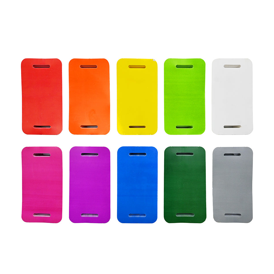 Plastic Rug Tags Plastic Tags with slots - Plastrip