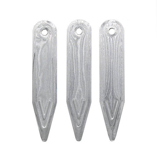 Pointed Aluminium Labels - Plastrip