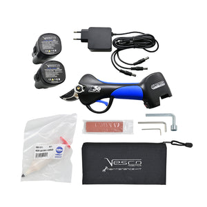Vesco X30 Cordless Electric Shears - Double Battery